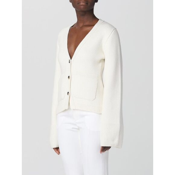 Khaite Cardigan Woman White - Picture 3 of 4